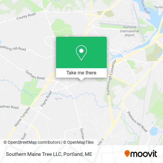 Southern Maine Tree LLC map