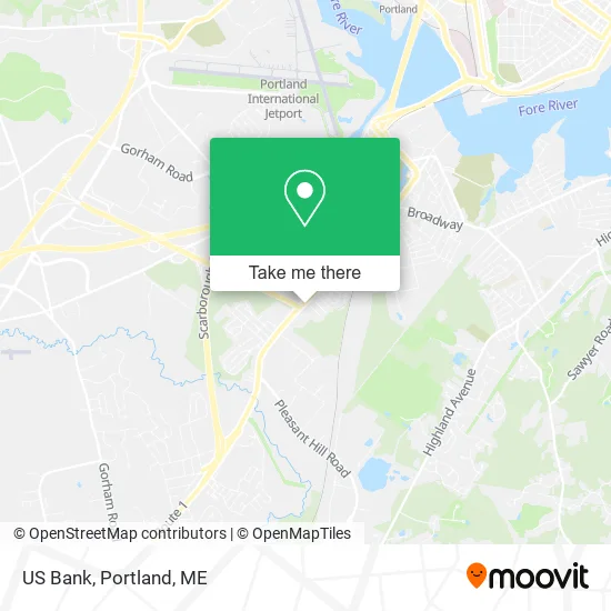 Mapa de US Bank