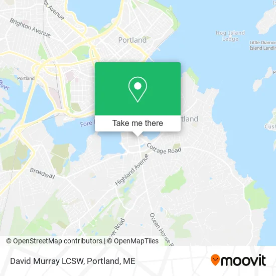 David Murray LCSW map