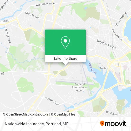 Nationwide Insurance map