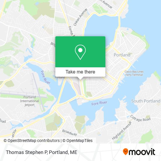 Thomas Stephen P map