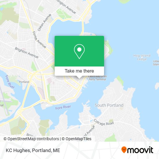 Mapa de KC Hughes