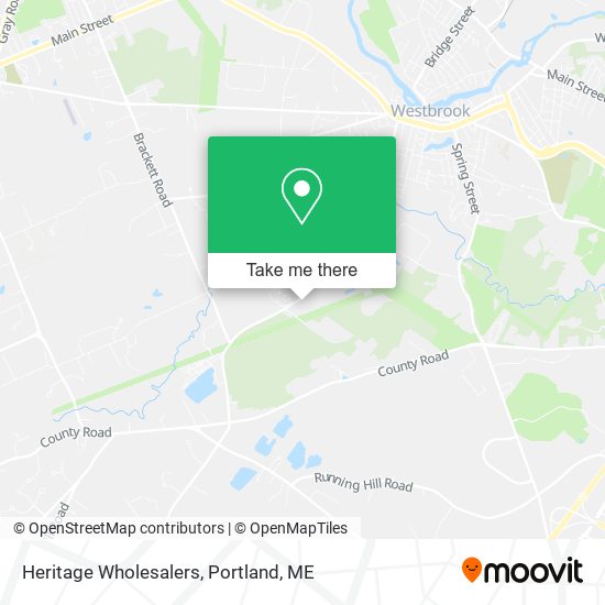 Heritage Wholesalers map