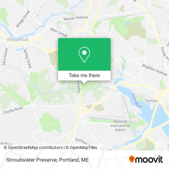 Stroudwater Preserve map