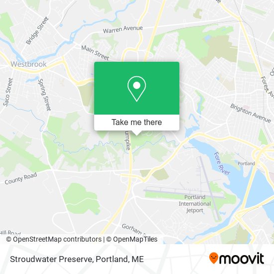 Mapa de Stroudwater Preserve