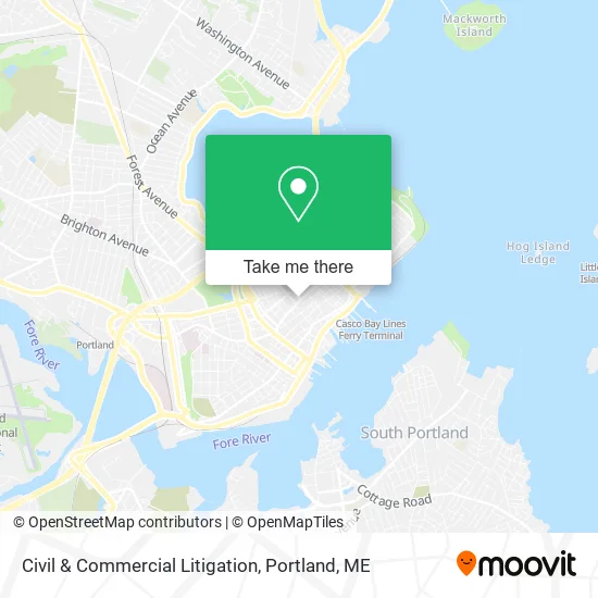 Civil & Commercial Litigation map