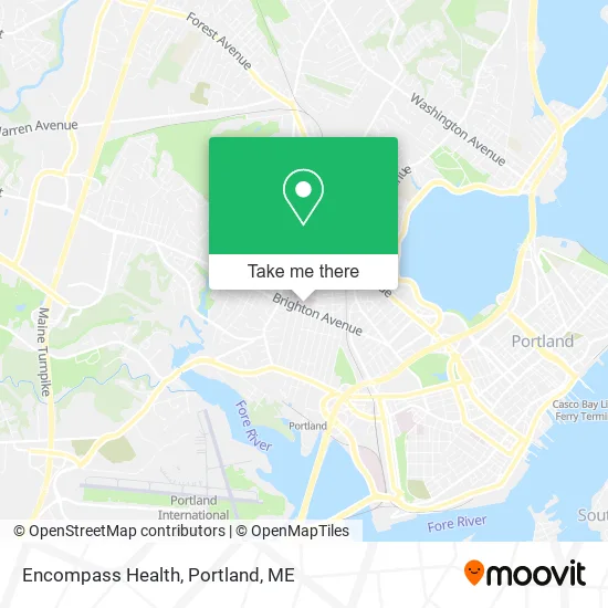 Encompass Health map