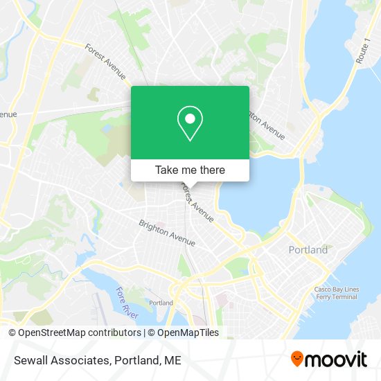 Sewall Associates map
