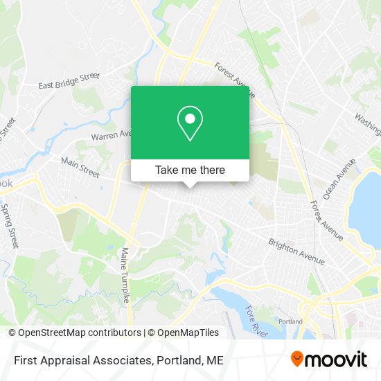 First Appraisal Associates map