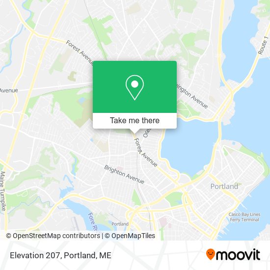 Elevation 207 map