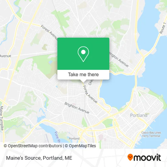 Maine's Source map