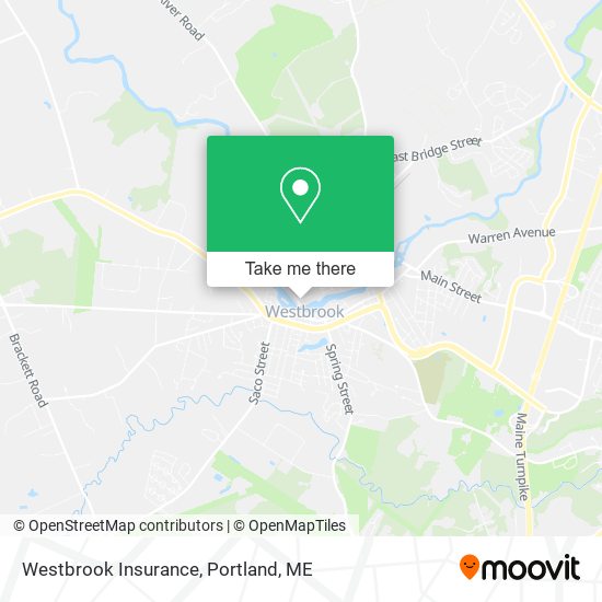 Westbrook Insurance map