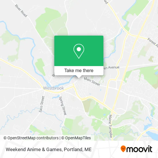 Weekend Anime & Games map