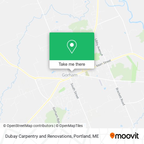 Dubay Carpentry and Renovations map