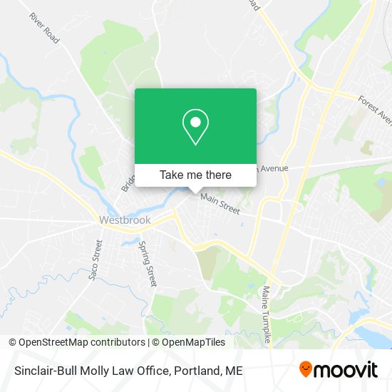 Sinclair-Bull Molly Law Office map