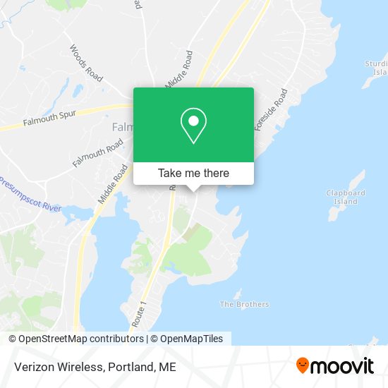 Verizon Wireless map