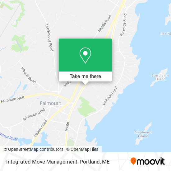 Integrated Move Management map