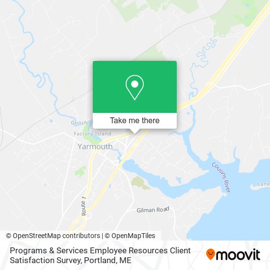 Programs & Services Employee Resources Client Satisfaction Survey map