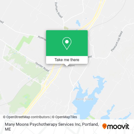 Many Moons Psychotherapy Services Inc map