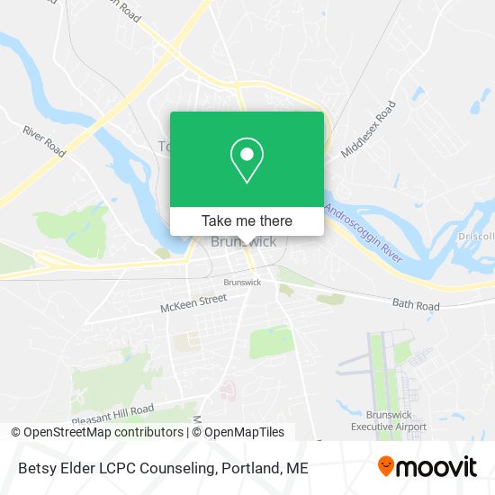 Betsy Elder LCPC Counseling map