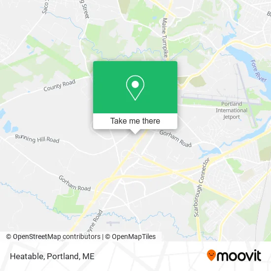 Heatable map