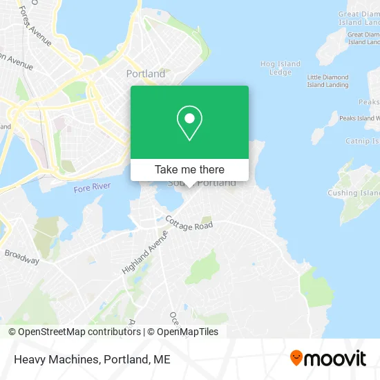 Heavy Machines map