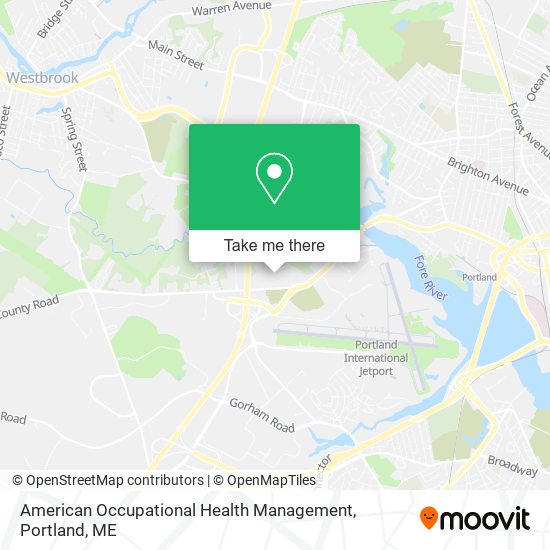 American Occupational Health Management map