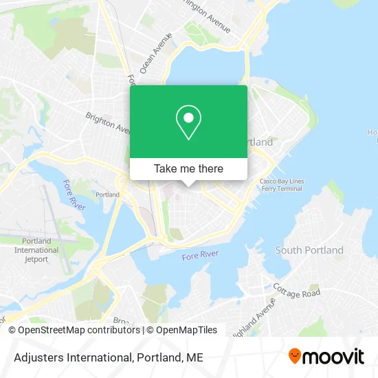 Mapa de Adjusters International