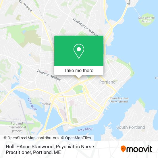 Hollie-Anne Stanwood, Psychiatric Nurse Practitioner map