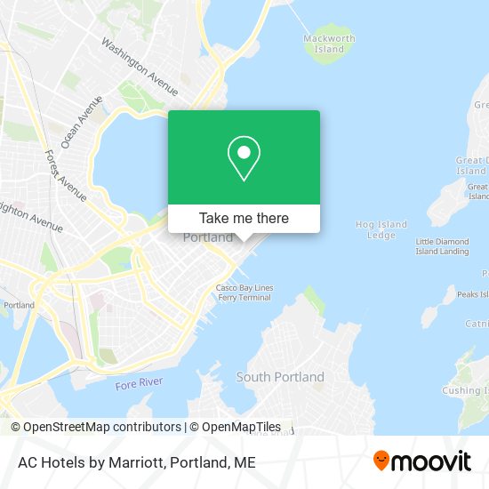 AC Hotels by Marriott map
