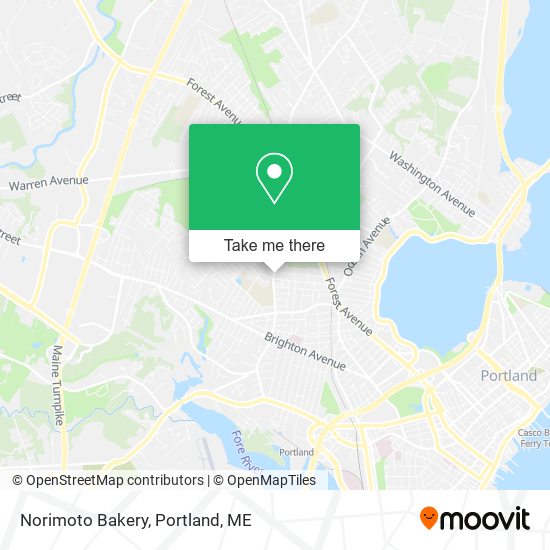 Norimoto Bakery map