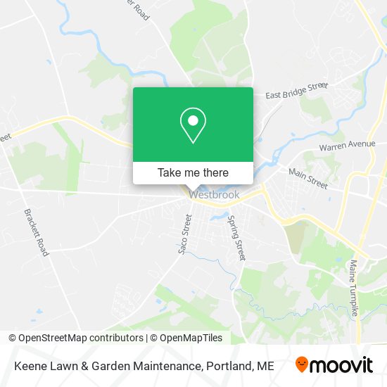 Keene Lawn & Garden Maintenance map