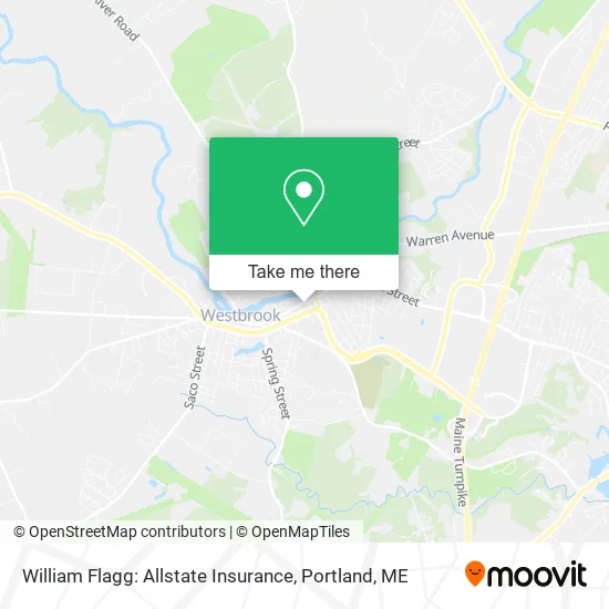 William Flagg: Allstate Insurance map