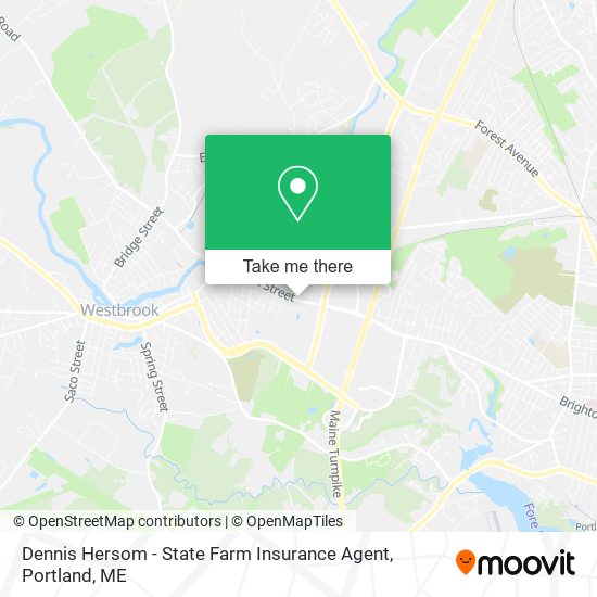 Dennis Hersom - State Farm Insurance Agent map