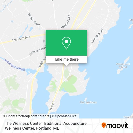 The Wellness Center Traditional Acupuncture Wellness Center map