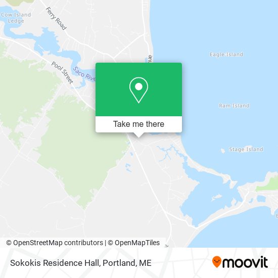 Sokokis Residence Hall map