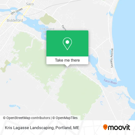 Mapa de Kris Lagasse Landscaping
