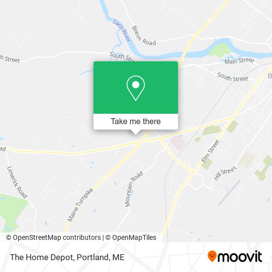 The Home Depot map