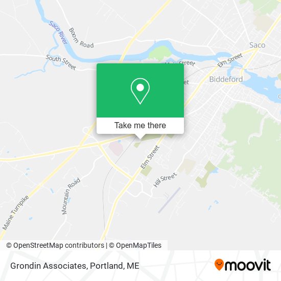 Grondin Associates map