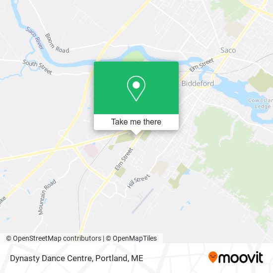Dynasty Dance Centre map