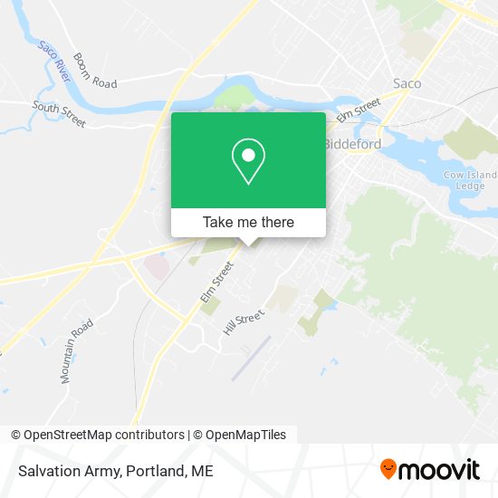 Mapa de Salvation Army