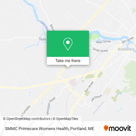 SMMC Primecare Womens Health map