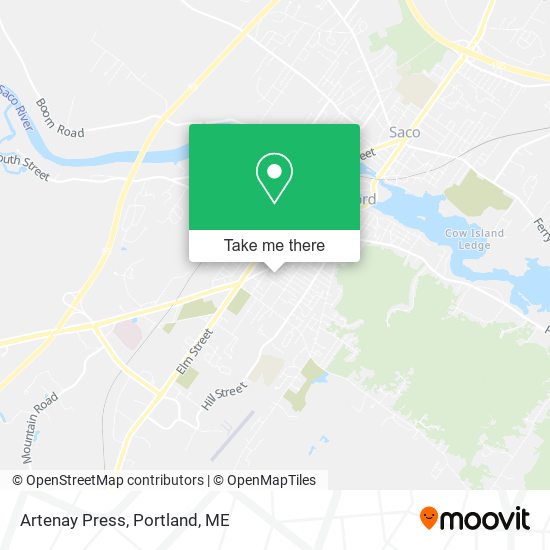 Mapa de Artenay Press