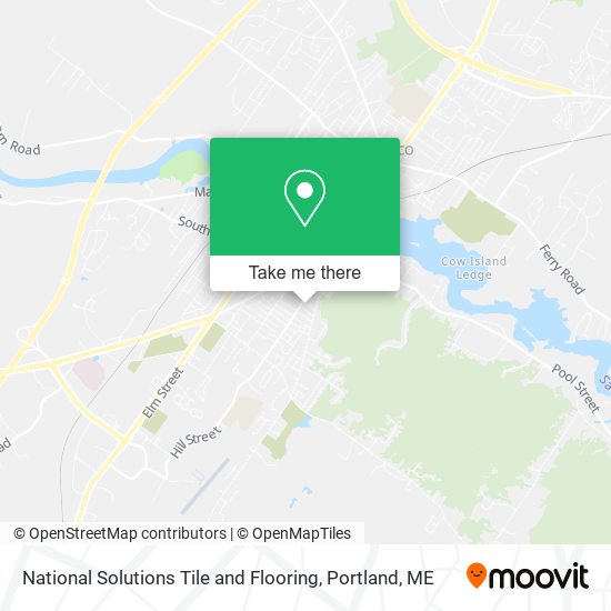 National Solutions Tile and Flooring map
