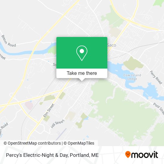Mapa de Percy's Electric-Night & Day