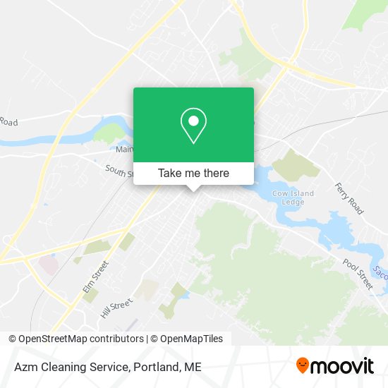Azm Cleaning Service map