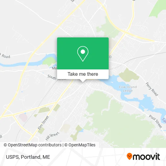 USPS map