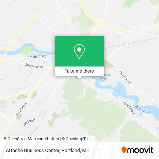 Attaché Business Center map