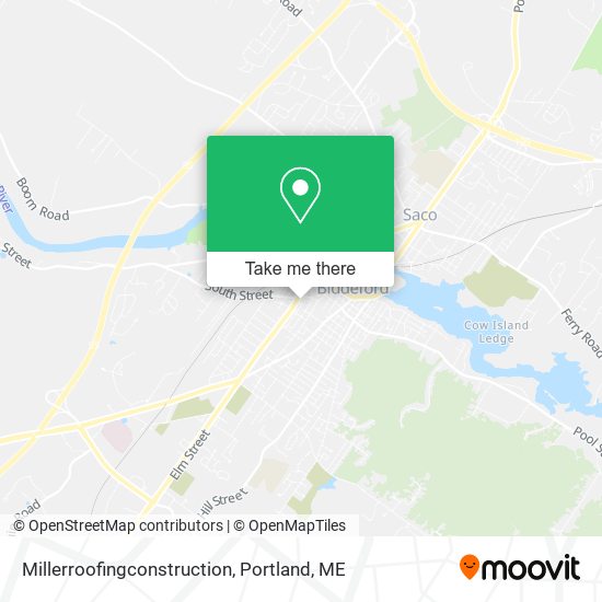 Mapa de Millerroofingconstruction