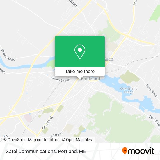 Xatel Communications map